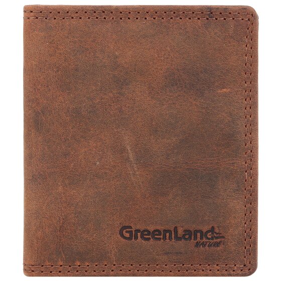 Greenland Nature Montenegro Custodia per carte di credito RFID in pelle 8,5 cm