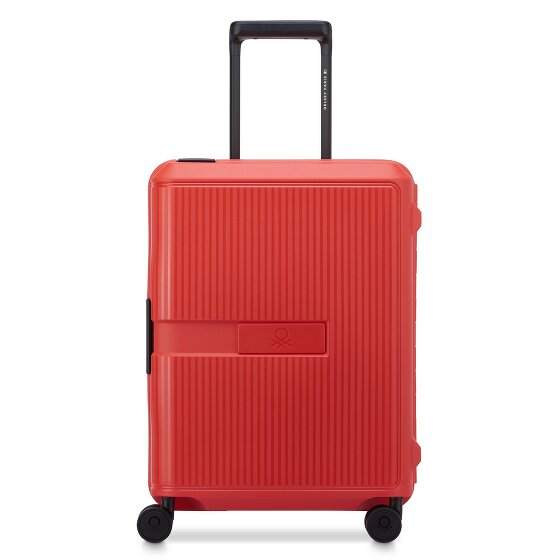 Delsey Paris x United Colors of Benetton Color Block Hardside Trolley da cabina a 4 ruote 55 cm