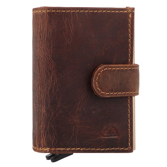 Greenburry Vintage Portafoglio Protezione RFID Pelle 8 cm