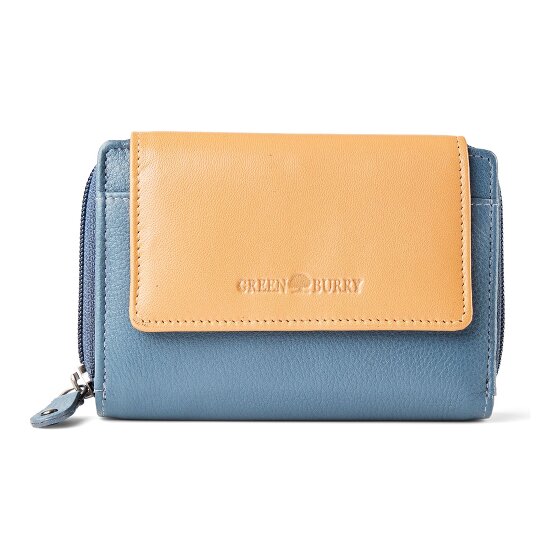 Greenburry Nappa Portafoglio Protezione RFID Pelle 14 cm