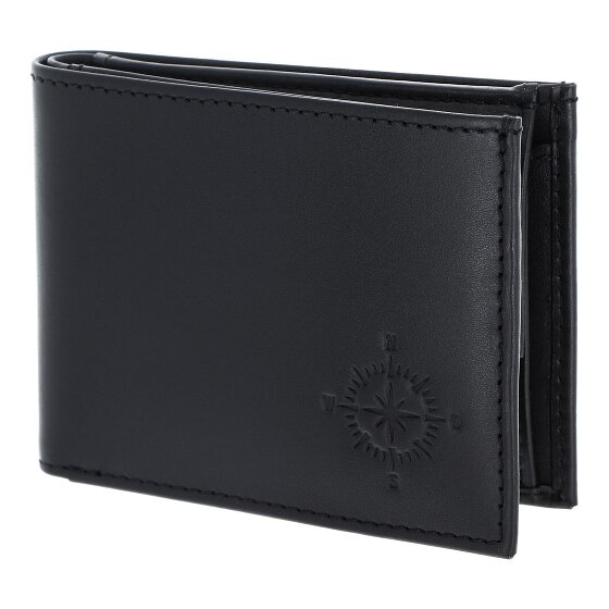 oxmox Leather Portafoglio Protezione RFID Vera Pelle 11 cm