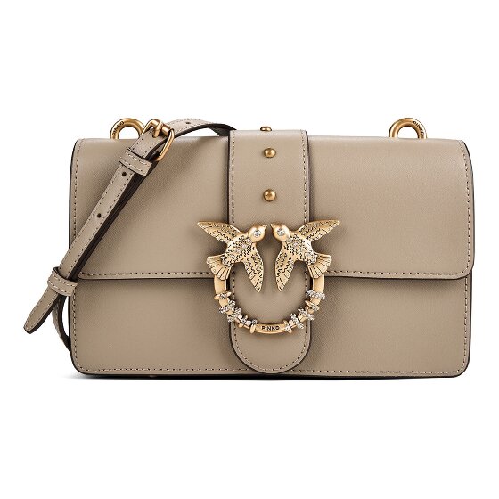 PINKO Love One Borsa a tracolla Vera Pelle 21 cm