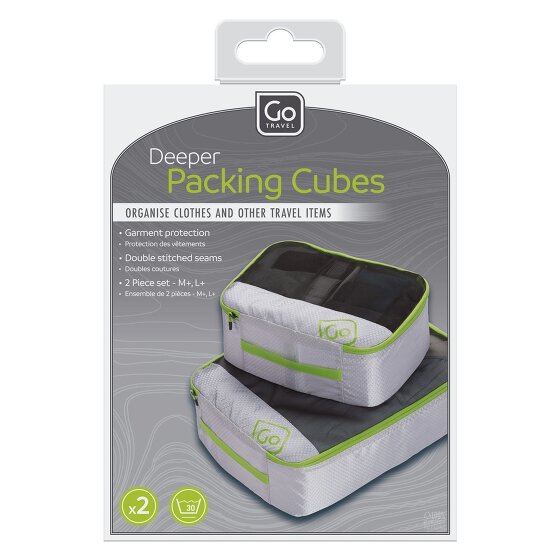 Go Travel Set di borse più profonde 2 pezzi.