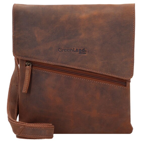 Greenland Nature Montenegro Borsa a tracolla in pelle 23 cm