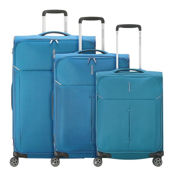 Roncato Ironik 2.0 4 ruote Set di valigie 3 pezzi con piega di espansione