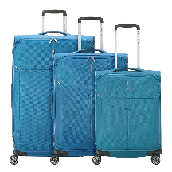 Roncato Ironik 2.0 4 ruote Set di valigie 3 pezzi con piega di espansione