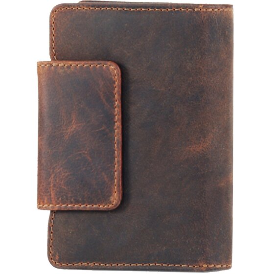 Greenland Nature Portafoglio Montana in pelle 10 cm tasca per cellulare