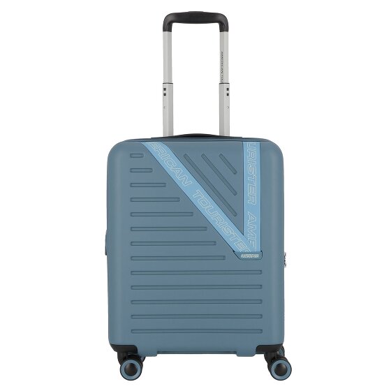 American Tourister Dynabelt 4 ruote Carrello della cabina 55 cm con piega di espansione