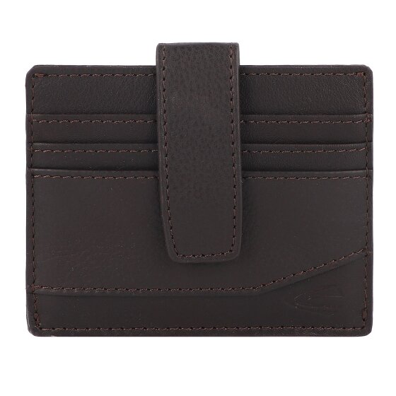 camel active Stone Custodia per carta di credito Protezione RFID Pelle 10.5 cm