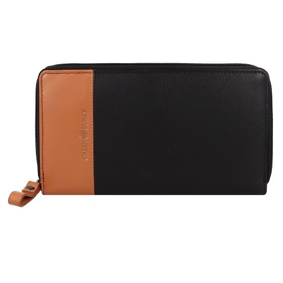 Greenburry Nappa Portafoglio Protezione RFID Pelle 19.5 cm