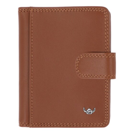 Golden Head Polo Custodia per carta di credito Protezione RFID Vera Pelle 8 cm