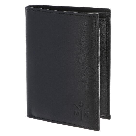oxmox Leather Portafoglio Protezione RFID Vera Pelle 13 cm