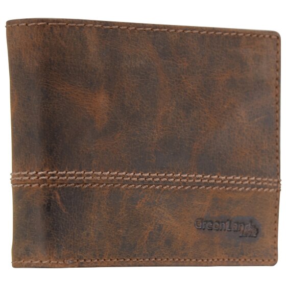 Greenland Nature Portafoglio classico in pelle 12 cm