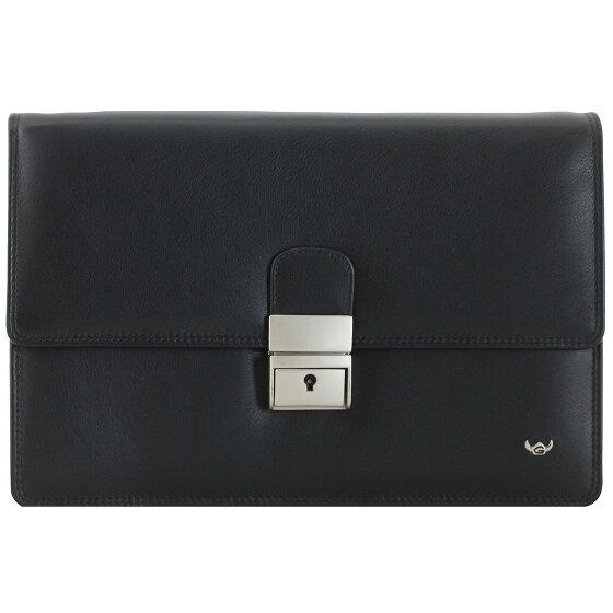 Golden Head Polo Uomo Borsa da polso in pelle 23 cm