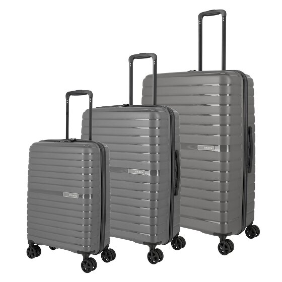 Travelite Trient 4 ruote Set di valigie 3 pezzi