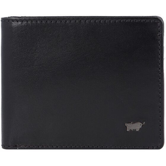 Braun Büffel Portafoglio Country RFID in pelle 11 cm con fermasoldi