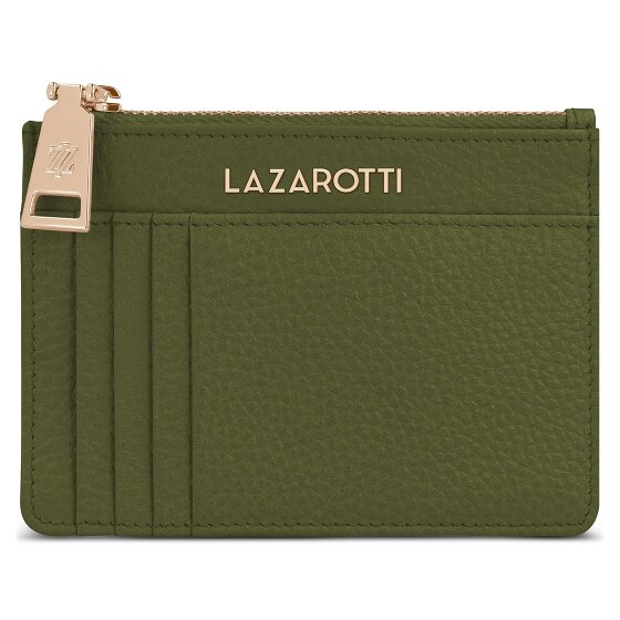 Lazarotti Bologna Portachiavi in pelle 11,5 cm con scomparto per air tag