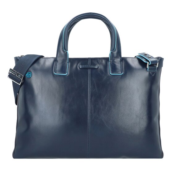 Piquadro Blue Square Valigetta Vera Pelle 42 cm Vano porta PC