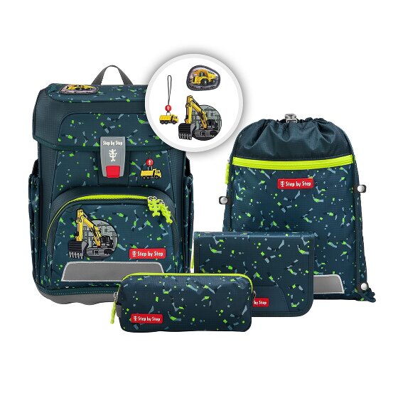 Step by Step Cloud Set di borse per la scuola 5 pezzi