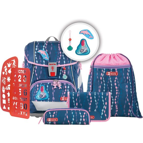 Step by Step Set di borse scuola 2in1 Plus 6 pezzi.