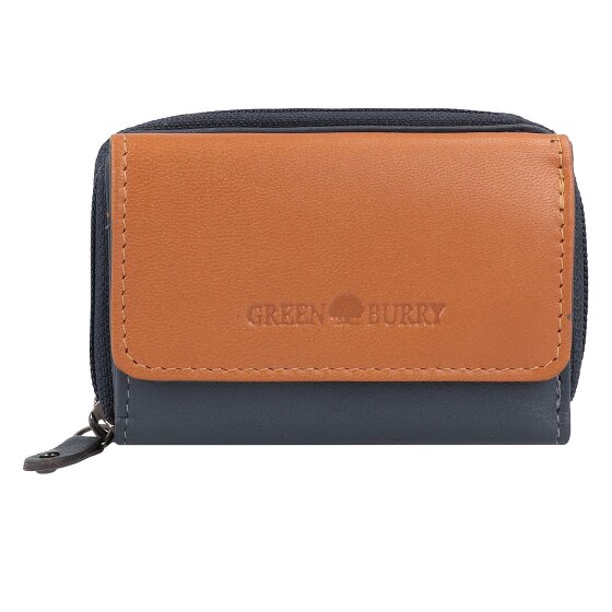 Greenburry Nappa Portafoglio Protezione RFID Pelle 11 cm