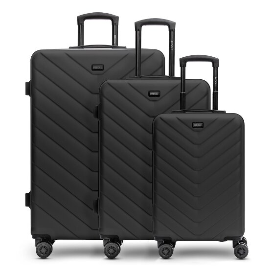 Redolz Essentials 07 3-SET 4 ruote Set di valigie 3 pezzi