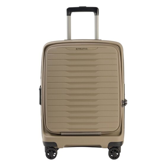 Stratic Novium 4 ruote Carrello della cabina S 55 cm Scomparto per laptop con piega di espansione