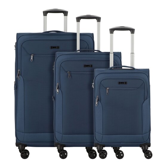 d&n Travel Line 6804 Set di valigie a 4 ruote 3 pz.