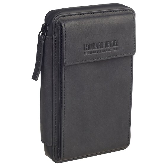 Leonhard Heyden Borsa mobile Aia in pelle 11 cm