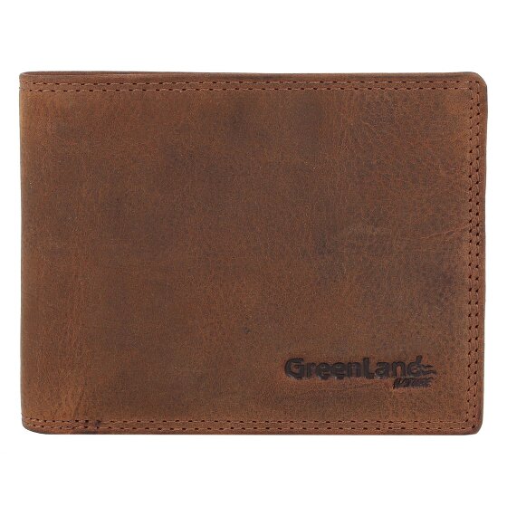 Greenland Nature Montenegro Portafoglio RFID in pelle 12 cm Greenland Nature Montenegro Portafoglio RFID in pelle 12 cm