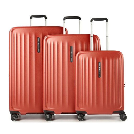 Samsonite Fyrm 4 ruote Set di valigie 3 pezzi con piega di espansione