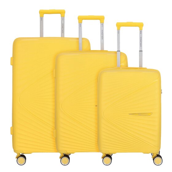 Worldpack Vegas 4 ruote Set di valigie 3 pezzi