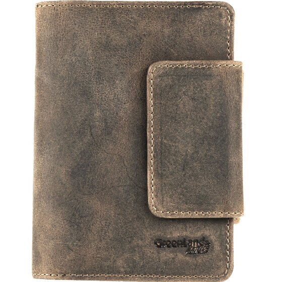 Greenland Nature Portafoglio Stone in pelle 10 cm scomparto per cellulare