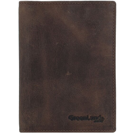 Greenland Nature Montenegro Custodia per passaporto RFID in pelle 11 cm