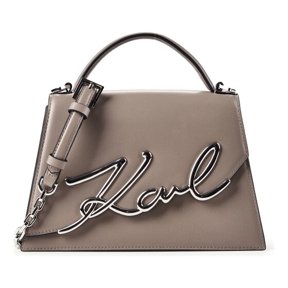 Karl Lagerfeld Signature 2.0 Borsetta Vera Pelle 26 cm