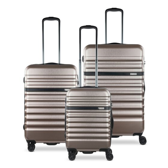 bugatti Set di valigie a 4 ruote Corium 3 pz.