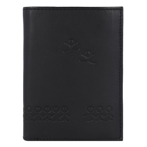 oxmox Leather Portafoglio Protezione RFID Pelle 9.5 cm