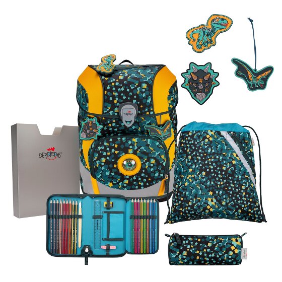DerDieDas ErgoFlex Tiny Set di borse per la scuola 6 pezzi