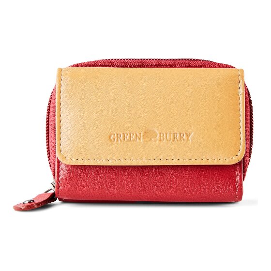 Greenburry Nappa Portafoglio Protezione RFID Pelle 11 cm