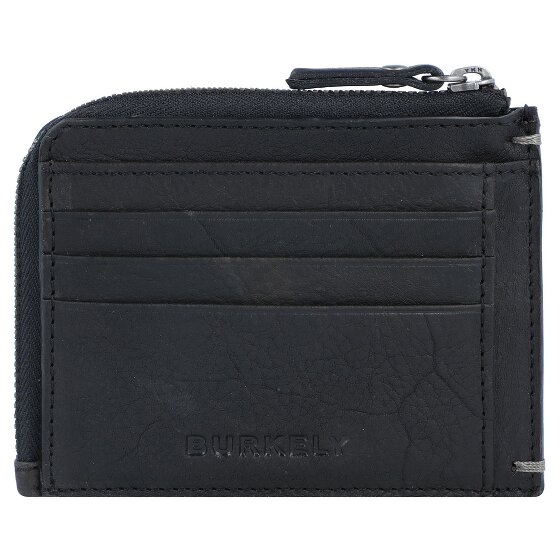 Burkely Antique Avery Custodia per carta di credito Protezione RFID Vera Pelle 11 cm