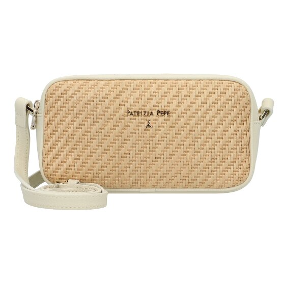 Patrizia Pepe Straw Borsa a tracolla 22 cm