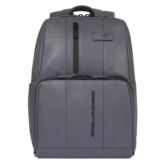 Piquadro Urban Zaino da giorno Protezione RFID Vera Pelle 40 cm Vano porta PC
