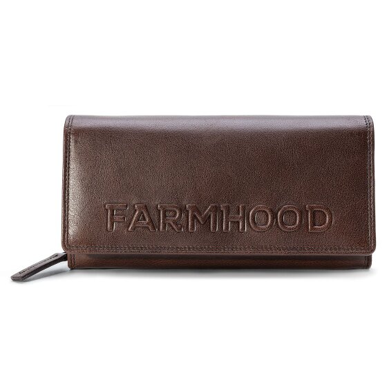 Farmhood Memphis Portafoglio Protezione RFID Pelle 19 cm