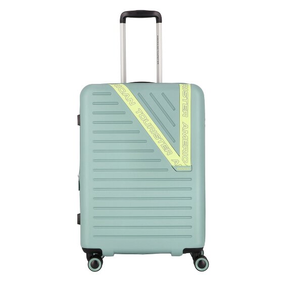 American Tourister Dynabelt 4 ruote Carrello 66 cm con piega di espansione