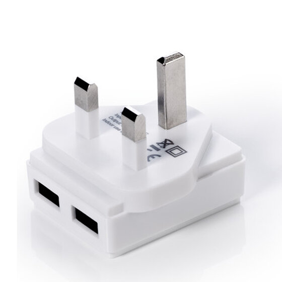 Go Travel Caricatore doppio USB per dispositivi Micro USB + Apple UK