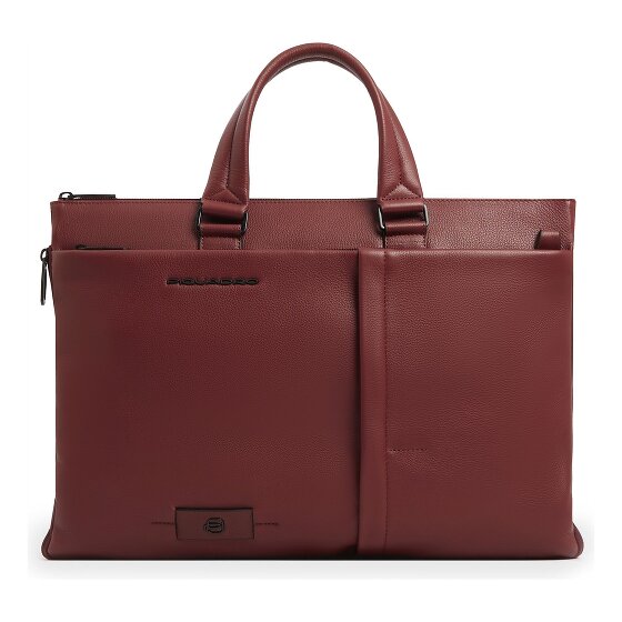 Piquadro Russel Valigetta Protezione RFID Pelle 42 cm Scomparto per laptop