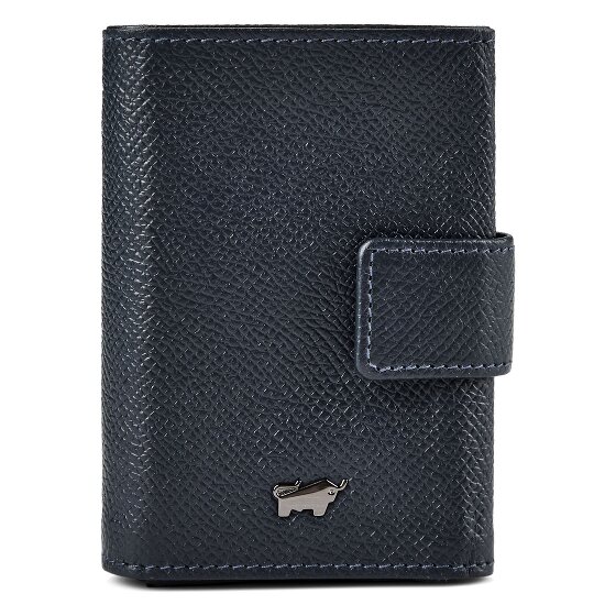 Braun Büffel Robin Custodia per carta di credito Protezione RFID Vera Pelle 7.5 cm