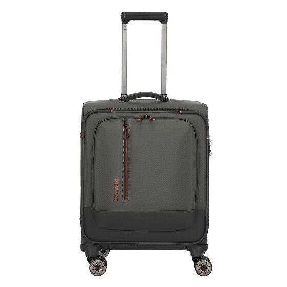 Travelite Crosslite 5.0 4 ruote Carrello della cabina S 55 cm Scomparto per laptop