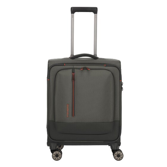 Travelite Crosslite 4 ruote Carrello della cabina S 55 cm Scomparto per laptop