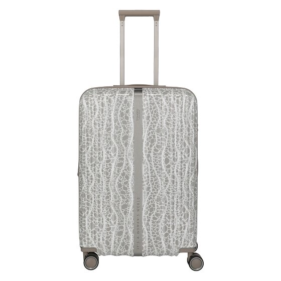 Travelite Lascana Edition 4 ruote Carrello M 65 cm con piega di espansione